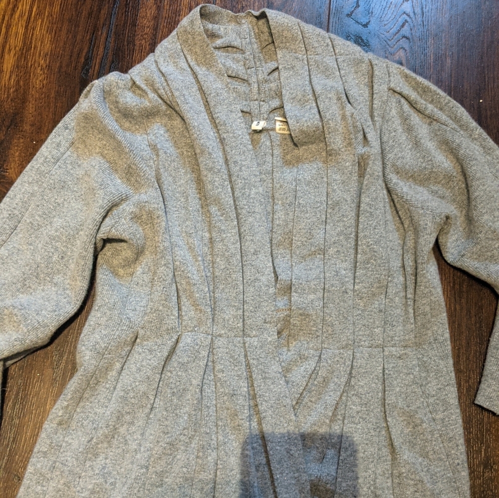 Puckered and Pleated Cardigan by Moth - S - Picture 6 of 10